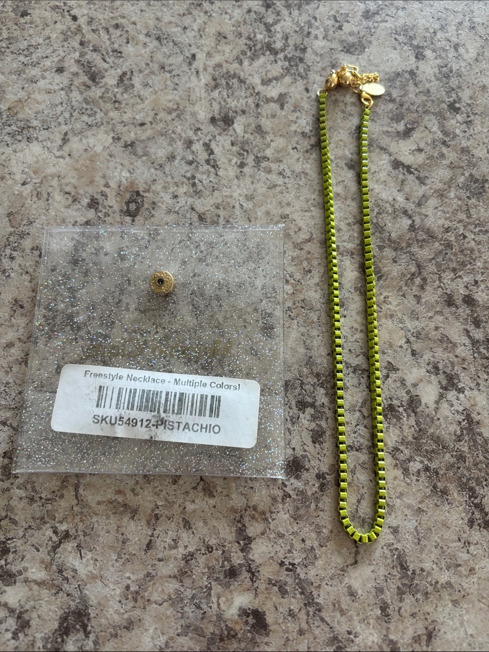 Pistachio Green Women's Necklace - Freestyle